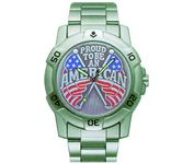Zan Watch Proud To Be An American V1P31 Wrist Watch