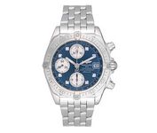 Breitling Chrono Cockpit 166/BL/PILOT Wrist Watch