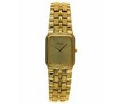 Bulova Diamond/ Crystal 97F11 Wrist Watch