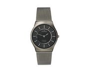 Skagen Black Titanium Classic 233STMB Wrist Watch